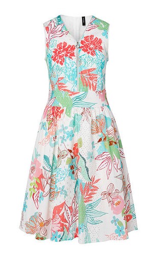 Marc cain buntes sommerkleid - cain,