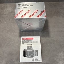 RB67 Pro SD 120 Roll Film Holder HA701 Leerkarton + Anleitung