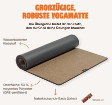 ShaktiMat Yogamatte für Meditation, Pilates, Yoga, Fitness- Gymnastikmatte xxl
