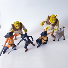 Konvolut Shrek Figuren 6 Stück Burger King / McDonalds