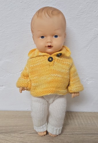 Alte kunststoff puppe ddr - puppe,