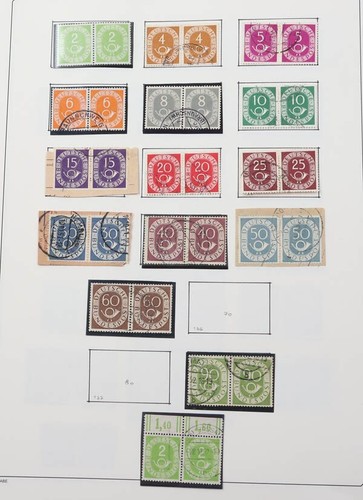 Bund freimarken waagerechte - bund,