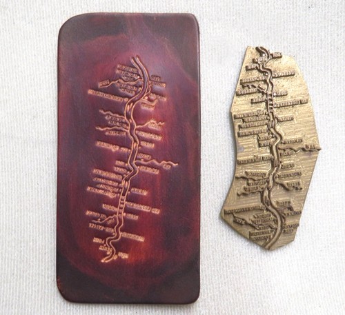 Rheinland stempel messing - rheinland,