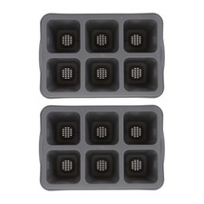  2 Pcs Anzuchttopfe Anzuchttöpfe Sukkulenter Pflanzer Gartenpflanzgefäß