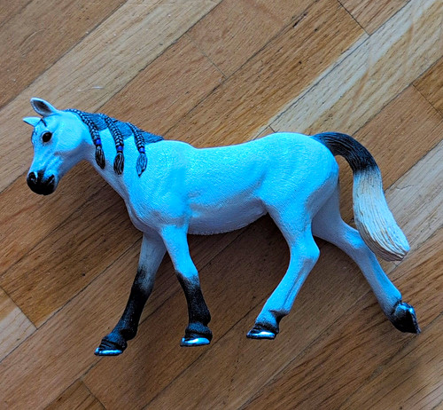 Schleich pferd dekofigur weiß - schleich,