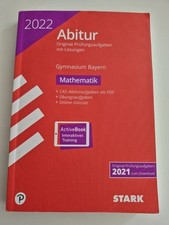 STARK VERLAG Abitur 2022 MATHEMATIK Original Prüfungsaufgaben Lösungen Bayern