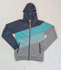 Mazine Herren Trainingsjacke blau, grün, grau Gr. M "neuwertig mit kl. Fehler