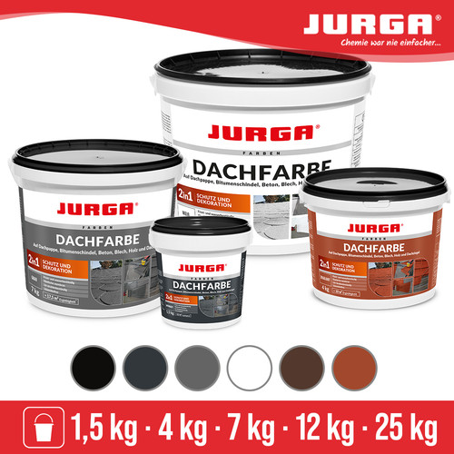 Jurga dachfarbe 25 kg - jurga, 1,5