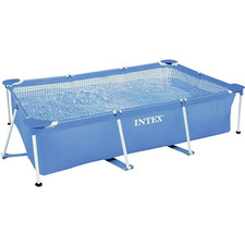 INTEX Familienpool Frame Pool Swimmingpool Rohrkonstruktion 300x200x75 cm 3834L