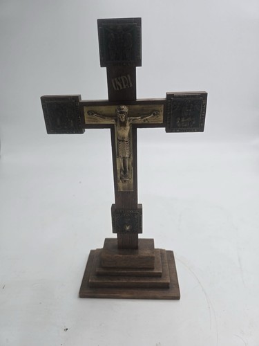 Antikes standkreuz kruzifix - antikes,