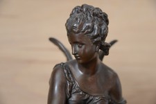 Bronze  Statue PSYCHE signiert
