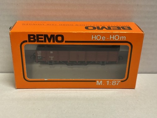 Bemo h0e offener güterwagen - bemo,