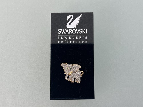 Swarovski brosche elefant - brosche,