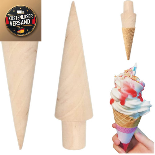Waffel kegel roller stück - waffel,