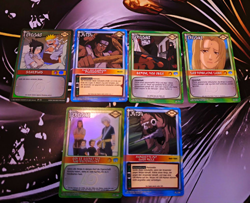 Naruto trading card - trading, game
