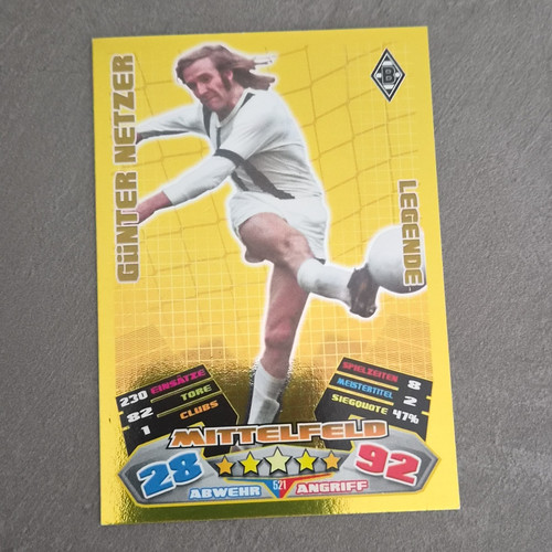 Topps match attax - attax, günter