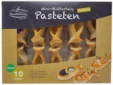 Mini Blätterteig Pasteten