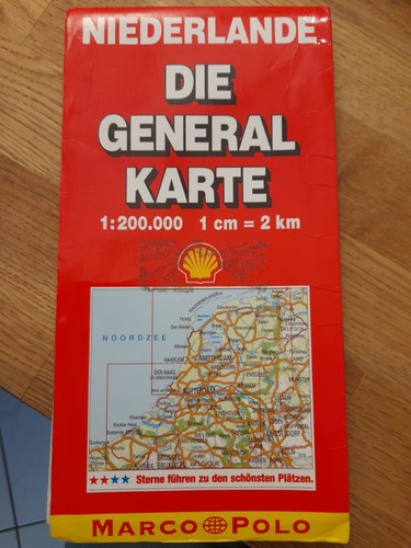 Niederlande die general karte - niederlande,