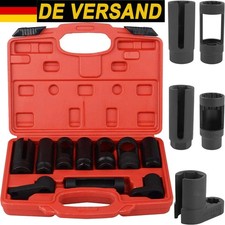 10x Lambdasonden Steckschlüssel Werkzeug Lambdasonde Stecknüsse Schlüssel Nuss