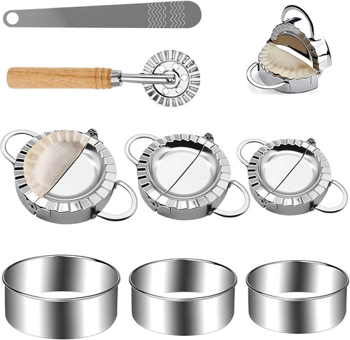 Dumpling maker set edelstahl - dumpling,