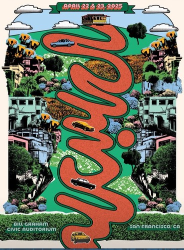 Phish poster 23 2025 - phish, 4/23
