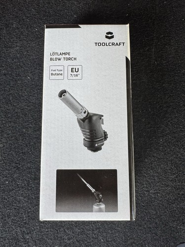 Toolcraft lötlampe 1500 - lötlampe, °c