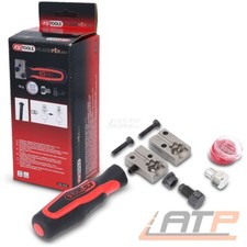 KS TOOLS 4,75 mm Universal-Bremsleitungs-Bördelgerät-Satz, 4-tlg