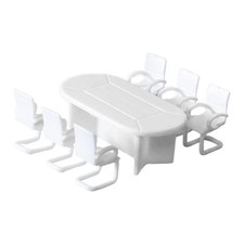 Konferenztisch und stuhlset - und,