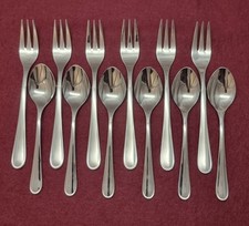 WMF Koblenz 6 Kuchengabeln 6 Kaffeelöffel guter Zustand 