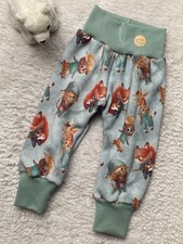 ♥ Warme Pumphose Mitwachshose (Alpenfleece) ♥ Gr.  74-80 NEU Handmade *Freunde*