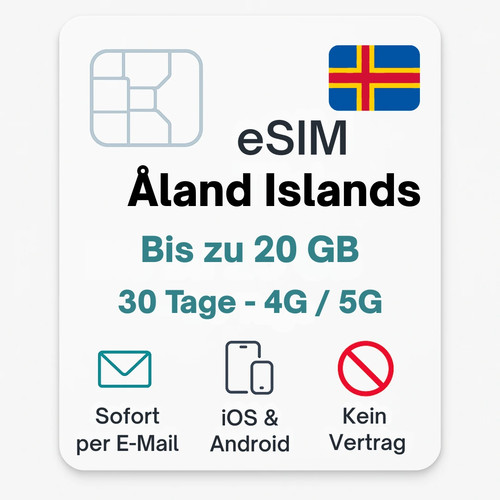 Aaland inseln esim - aaland, datentarif