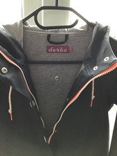 Derbe Regenjacke, blau, Gr. S/36 - tipp topp! Kurzmantel - NEU