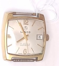 LANCO Swiss Made Vintage Uhr, 17 Juwelen