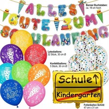 Einschulung Deko Set Schöne
