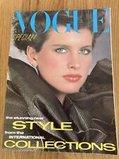 Vogue Magazine: September 1982