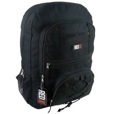 Mens boys black backpack - mens,