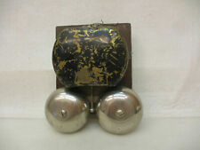 x-19867 Alte Glocke,Klingeln,Wecker auf Grundbrett ZB 26 für Telefon