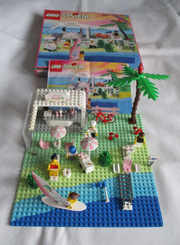 Lego system 6411 - lego, sand