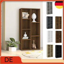 Bücherregal Raumteiler Wandregal Büroregal Standregal Holzwerkstoff vidaXL