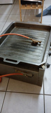 Gasgrill mit Pfanne H: 6 cm, Gastrobräter Grill, 65 x 53 x 27 cm, 3 flammig