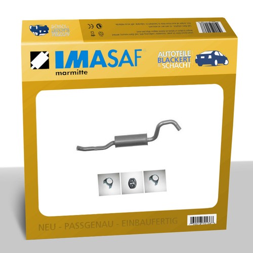 Imasaf auspuff msd mitteltopf - imasaf,