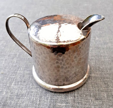 Versilbertes Kännchen für Dosen-Kondensmilch, mind. 70 Jahre alt