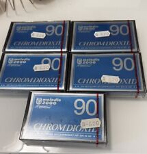 MELODIE 2000 Audio Cassetten. Neu 5 Stück