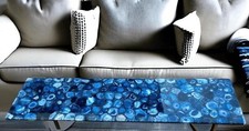 Blauer achat edelstein sofa - achat,