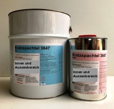2,4 kg Mörtel Kratzspachtel Spachtelmasse für Betonsanierung Innen, Außenbereich
