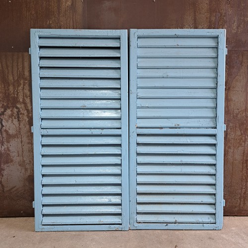Paar fensterläden holzladen - paar,