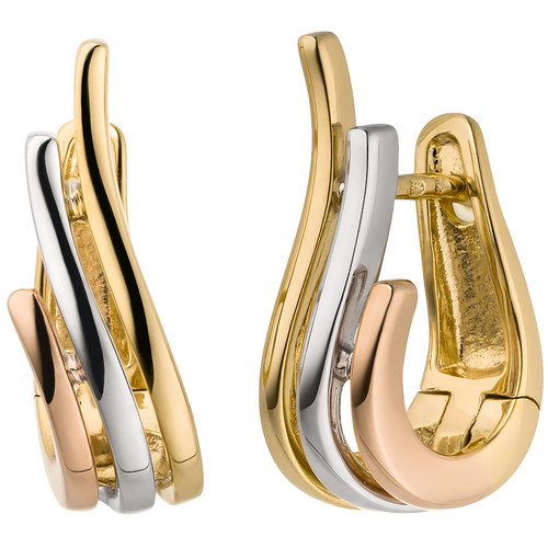 Creolen ohrringe 585 gold - creolen,