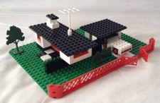 Lego System, Bungalow, Bausatz 345, Vintage, 60er Jahre