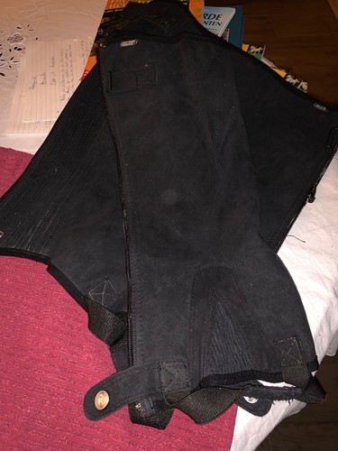 Chaps weitschaft schwarz elt - ,