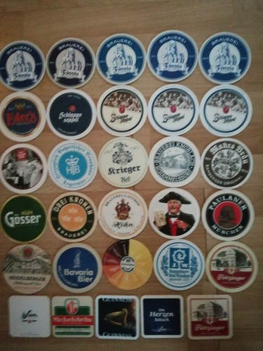 Bierdeckel konvolut stück - bierdeckel, 30